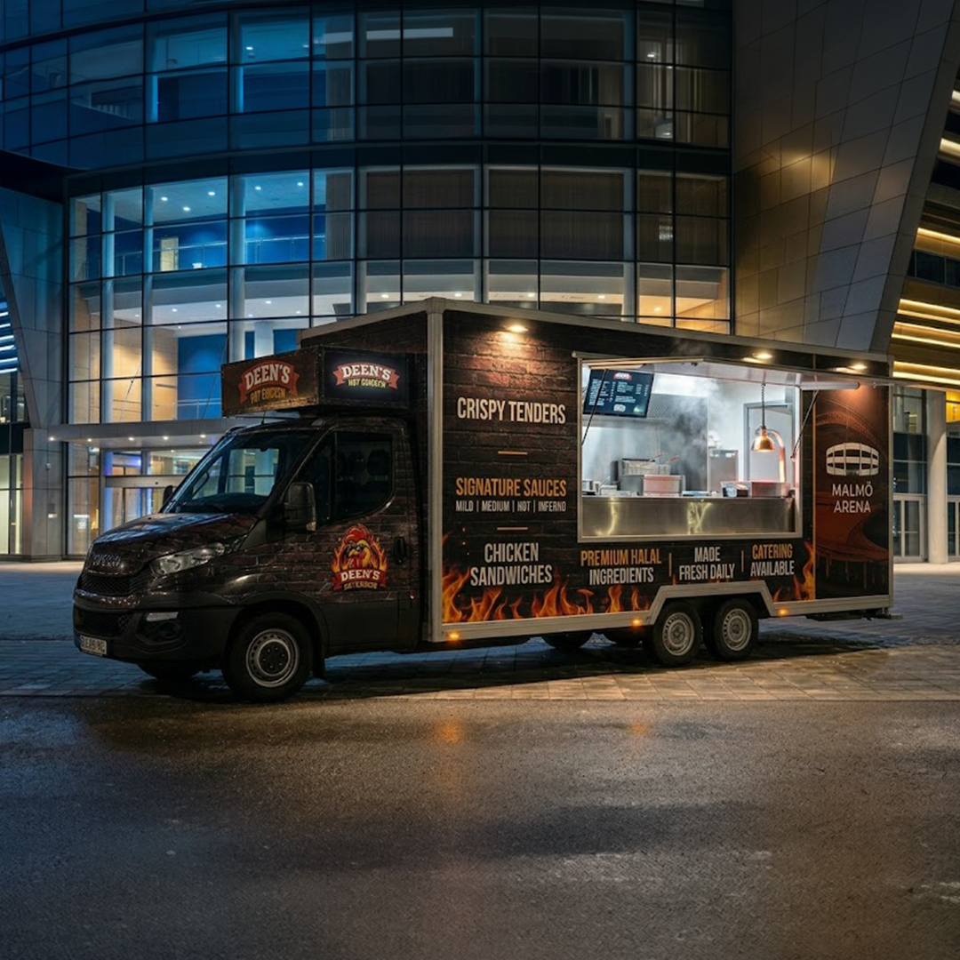 Deen's Hot Chicken food cart